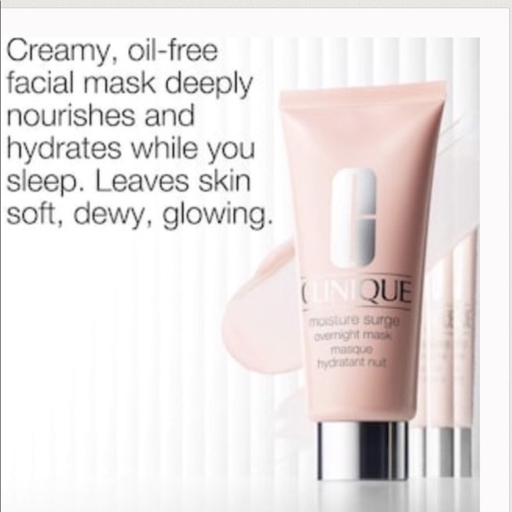 Clinique moisture surge overnight mask.